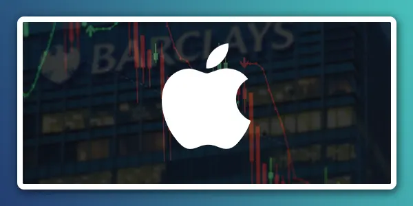 Barclays obniża cel dla akcji Apple'a pośród problemów z produkcją